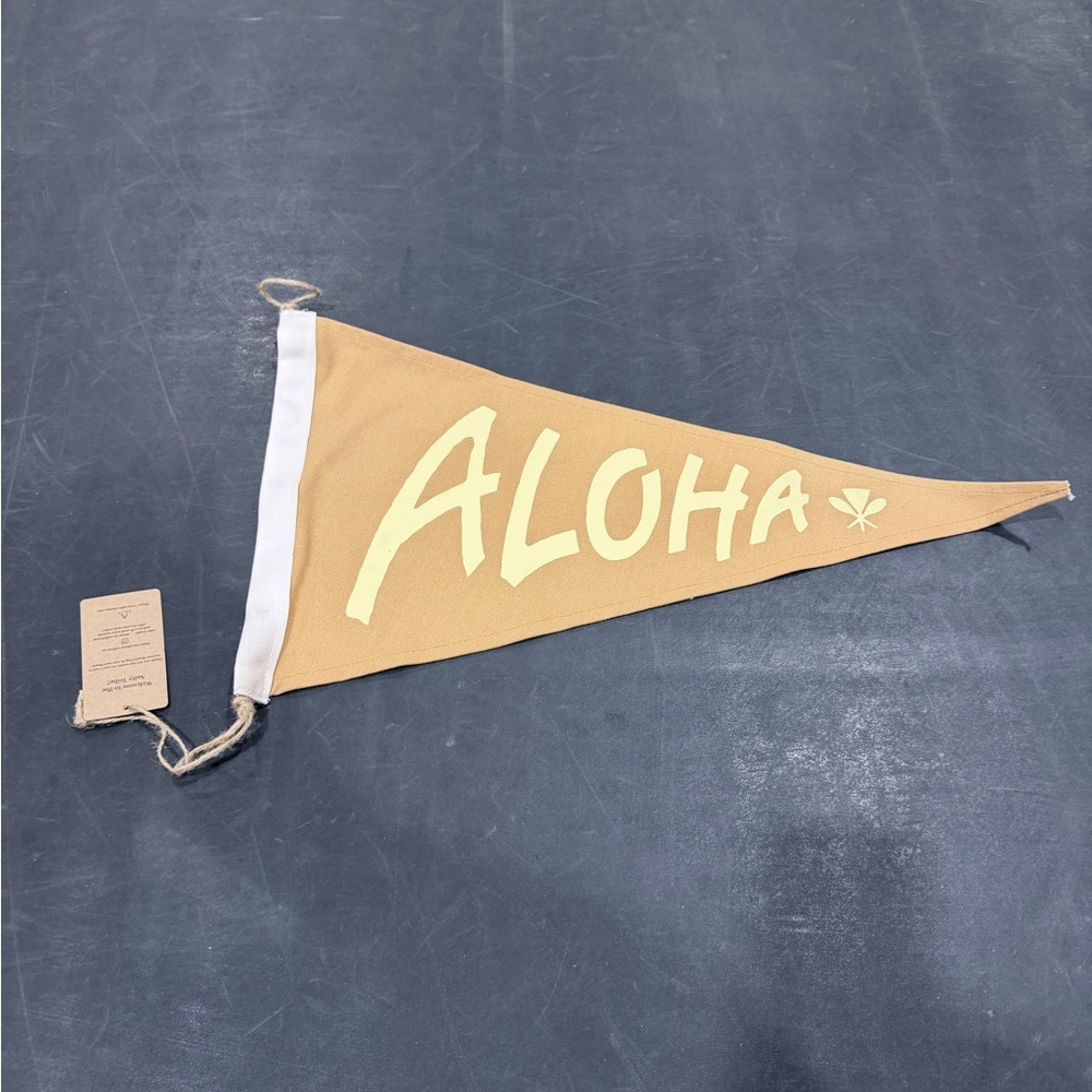 Kailenny X Salty Edition Pennant Aloha Flag